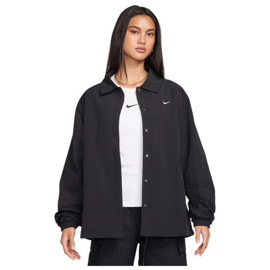 Nike Γυναικείο μπουφάν Sportswear Essential Oversized UV Woven Coaches' Jacket